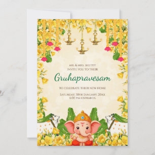 Convite de Inauguração da Casa Digital Indiana Tâm