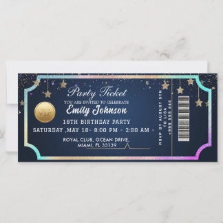 Convite de Ingresso para Festa de Ouro 2026