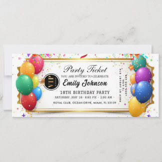 Convite de Ingresso para Festa de Ouro 2026