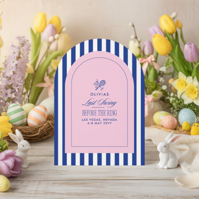 Convite de itinerário de despedida de solteira de  (Criador carregado)