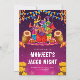 Convite de Jago, cartões de Jaggo, convites de Jag