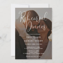 Convite de Jantar de Ensaio de Fotografia com Rote
