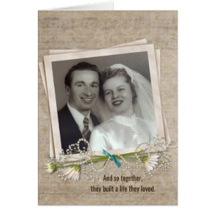 Convite de janto de aniversário com quadro de foto