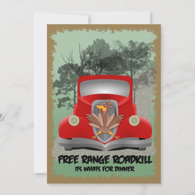 Convite de Janto de Roadkill (Frente)