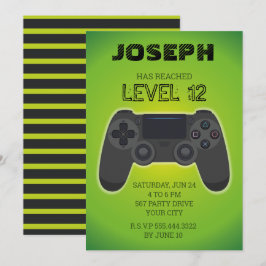 Convite de jogador, nível de videogame avançado