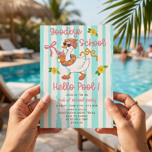 Convite de Listras da Piscina do Ganso Bobo