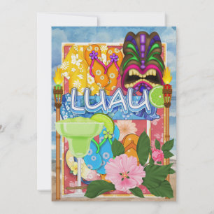 Convite de Luau por SRF