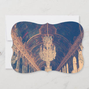 Convite de lustre elegante e vintage