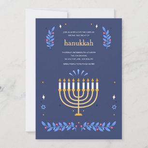 Convite de Luz de Hanukkah