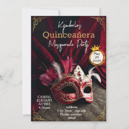 Convite de Mascarada