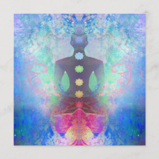 Convite de Meditação Yoga