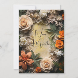 Convite de Mendhi 
