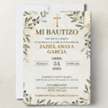 Convite de Meu Batizado para Menino ou Menina
