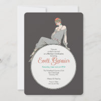 Convite de Moda Art Déco