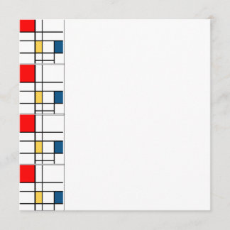 Convite de Mondrian