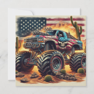 CONVITE DE MONSTER TRUCK