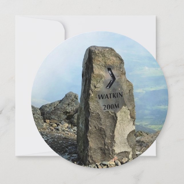 Convite de MONTANHAS (Frente)