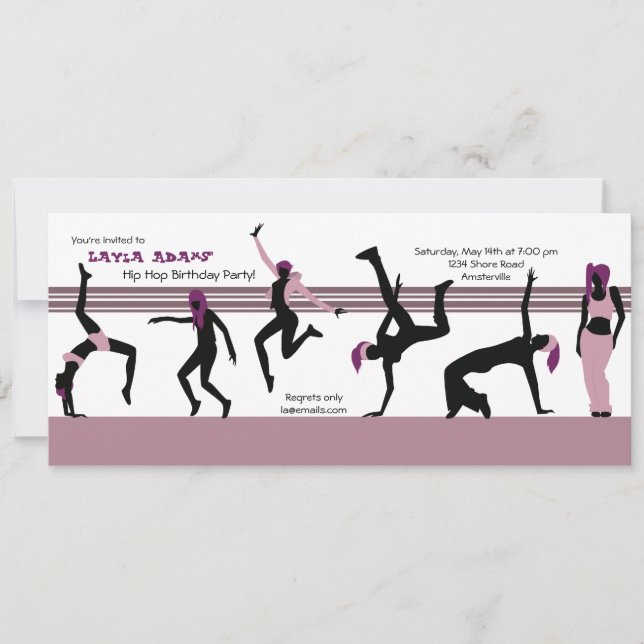 Convite de Movimentação de Dança (Frente)