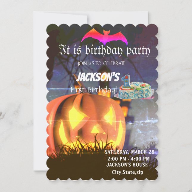 CONVITE DE NASCIMENTO DO menino (Frente)