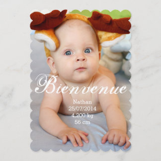 Convite de nascimento Rapaz