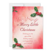 Convite de Natal Alegre