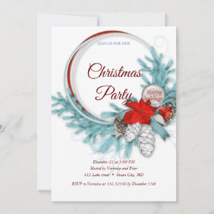 Convite de Natal doce e elegante