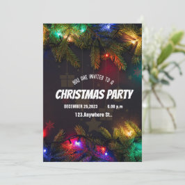 Convite de NATAL NEGRO
