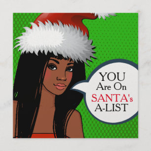 Convite de Natal para a Retro-Arte da bonito Rapar