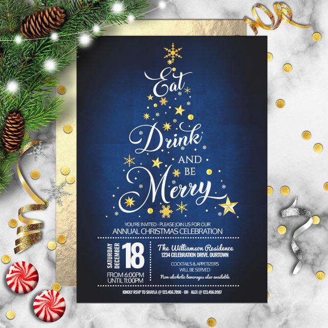 Convite de Natal para Festa de Comer, Beber e se D (Criador carregado)
