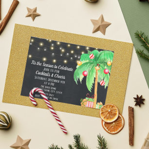 Convite de Natal Tropical