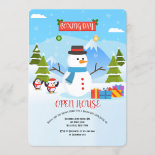 Convite de Neve para Boxing Day