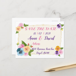 Convite de Noivado, Cartões de Save the Date