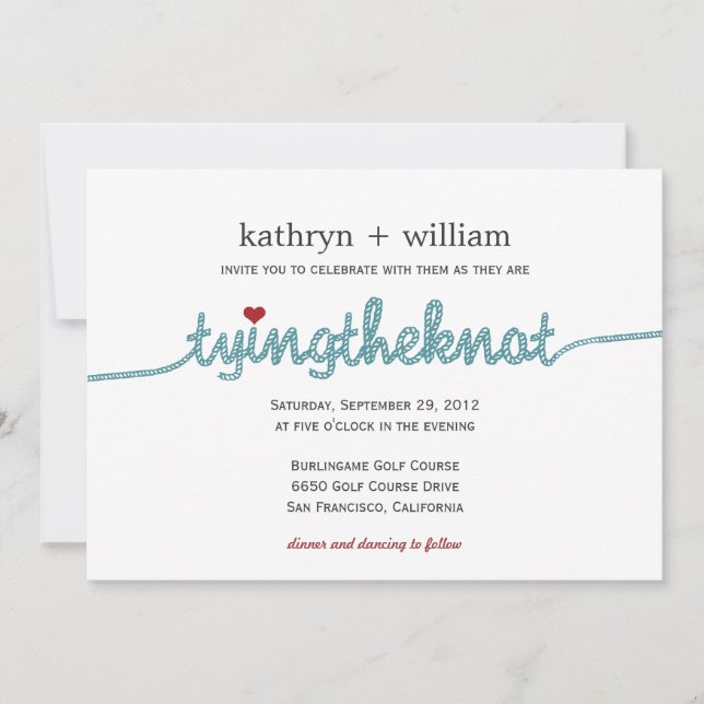 Convite de Noivado Casamento Moderno (Frente)