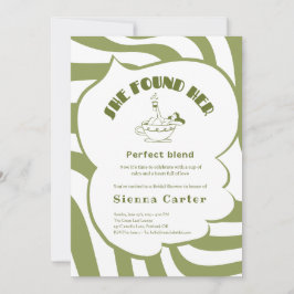 Convite de Noivado com Matcha Personalizado - Mode