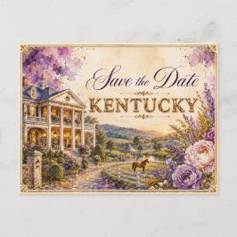 Convite de Noivado Elegante Save the Date de Kentu