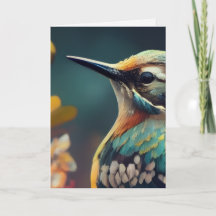Convite de Noivado Khem Hummingbird Garden Wedding