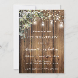 Convite de Noivado Personalizado com Tema Russo