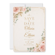 Convite de Noivado Save the Date