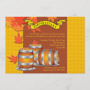 Convite de Oktoberfest