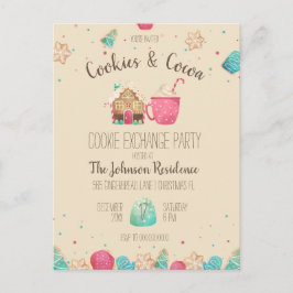 Convite de Orçamento do Partido de Bolachas de Nat