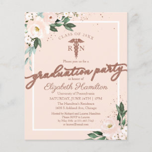 Convite de Orçamento para Festa de Graduação da Es