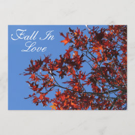 Convite de outono Personalizável