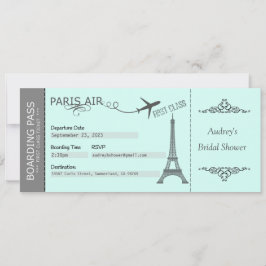 Convite de Paris, Convite Temático de Paris, Anive
