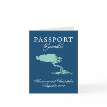 Convite de Passaporte Casado para Aruba