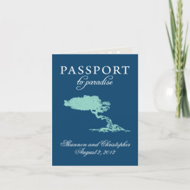 Convite de Passaporte Casado para Aruba