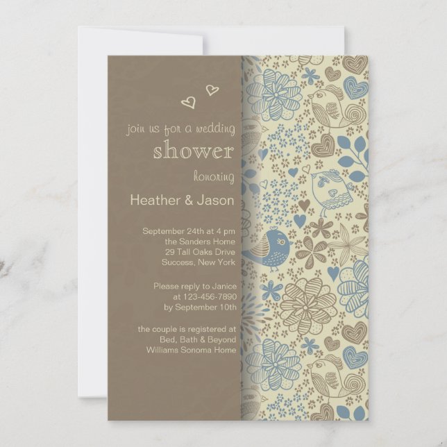 Convite de Pássaros do Campo (Frente)