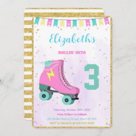 Convite de Patinação no Rolo