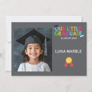 Convite de Pequeno Graduado 