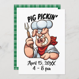 Convite de PICKIN do PIG