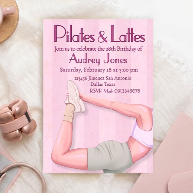 Convite de Pilates e Café (Criador carregado)